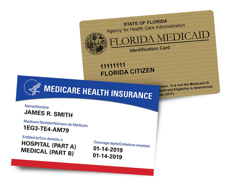 Medicaid and Medicare Card Holders